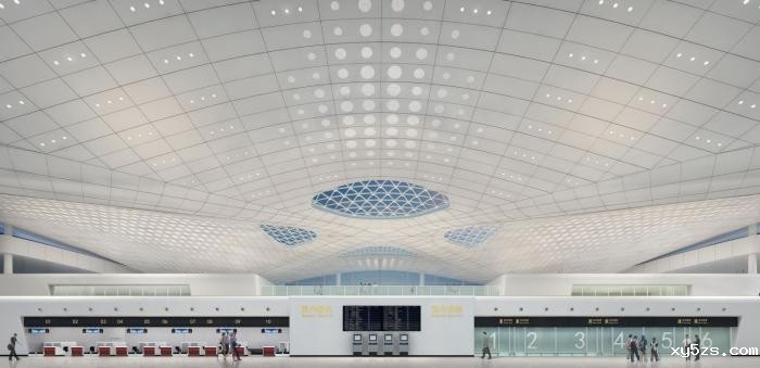 荆州机场内装双曲板